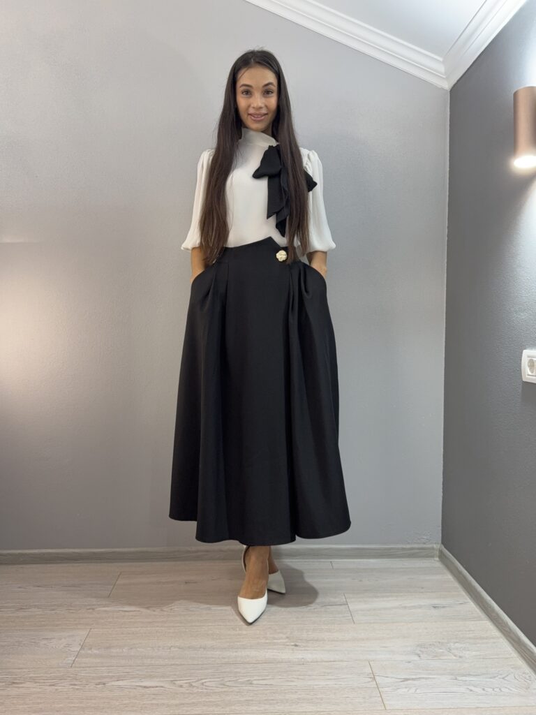 Fuste Damarys – Negru Flawless Queen 16
